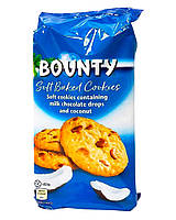 Печінка Баунті з шоколадною крихтою і кокосовою стружкою Bounty Soft Baked Cookies, 180 г