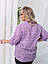 Жіноча сорочка з батисту, великі розміри 50/52, 54/56, у різних кольорах, фото 10