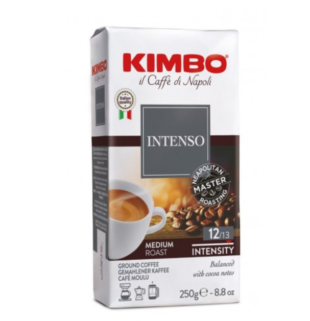Кава мелена Кімбо 250 гр натуральна заварна KIMBO AROMA INTENSO