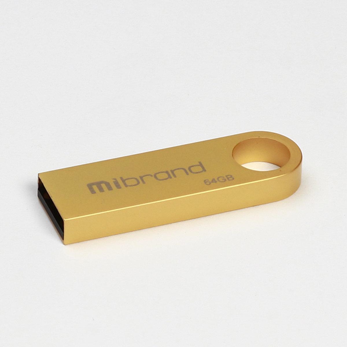 USB флешка Mibrand Puma 64GB Gold (MI2.0/PU64U1G)