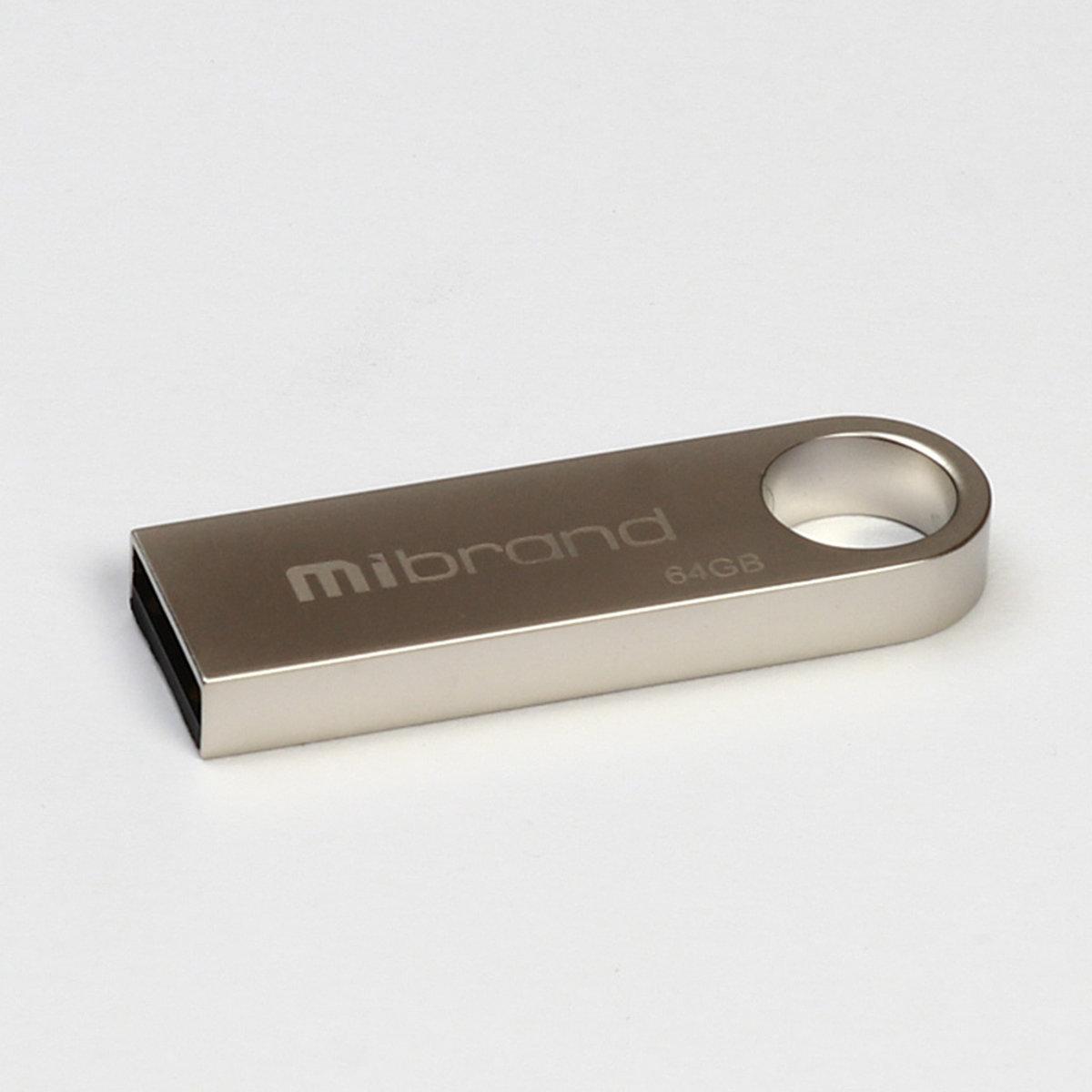 USB флешка Mibrand Puma 64GB Silver (MI2.0/PU64U1S), фото 1