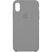 Силіконовий чохол Apple Silicone Case Grey для iPhone X/XS