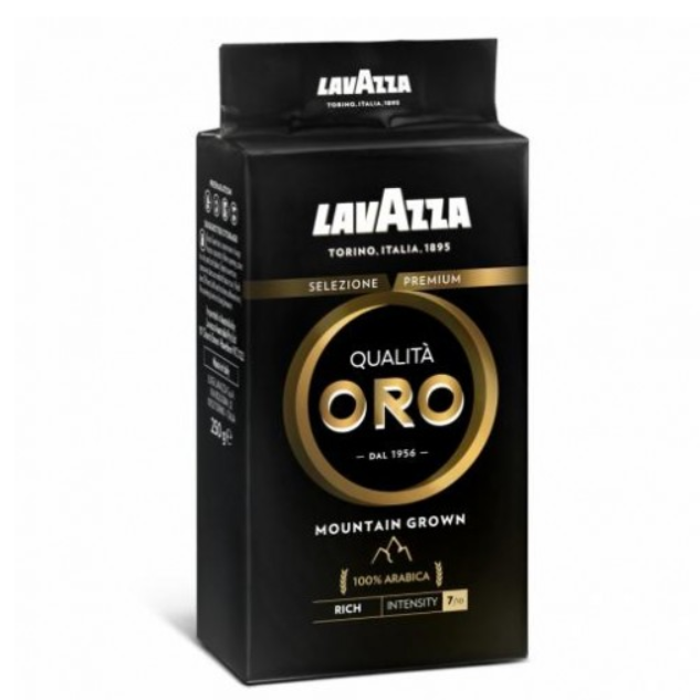 Кава мелена Лавацца 250 гр натуральна Lavazza Qualita Oro Mountain Grown