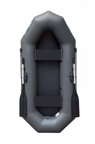 Човен надувний з ПВХ Aqua Storm MK 240 гребний човен для риболовлі 2-х місний, фото 1