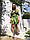 Летний костюм с шортами и блузкой рукавами до локтя в растительный принт (р. 42-44) 63KO2361, фото 3