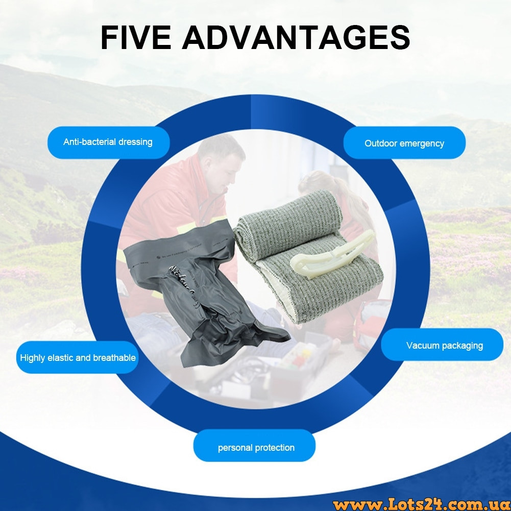 Израильский кровоостанавливающий бандаж 4 дюйма компрессионный бинт ...