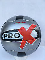 М'яч футбольний 3000-8AB PRO X розмір 5, ПУ 1,4мм, 4 шари, 18панелей, 410-430г, сріблястий