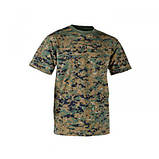 Футболка бавовняна Helikon-Tex USMC Digital Woodland TS-TSH-CO-07, фото 3