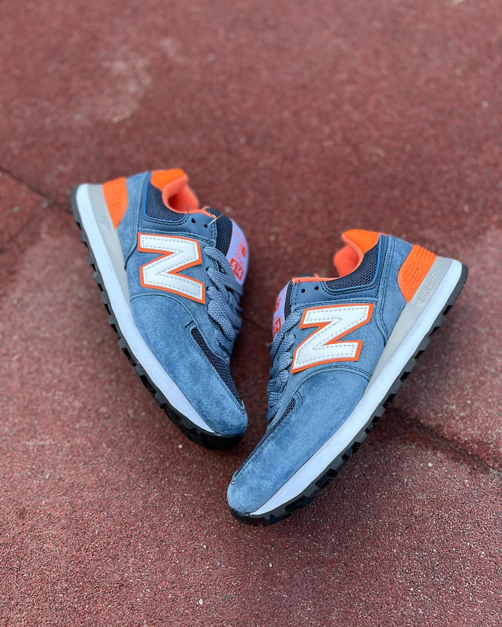 New Balance 574 Windbreaker Grey