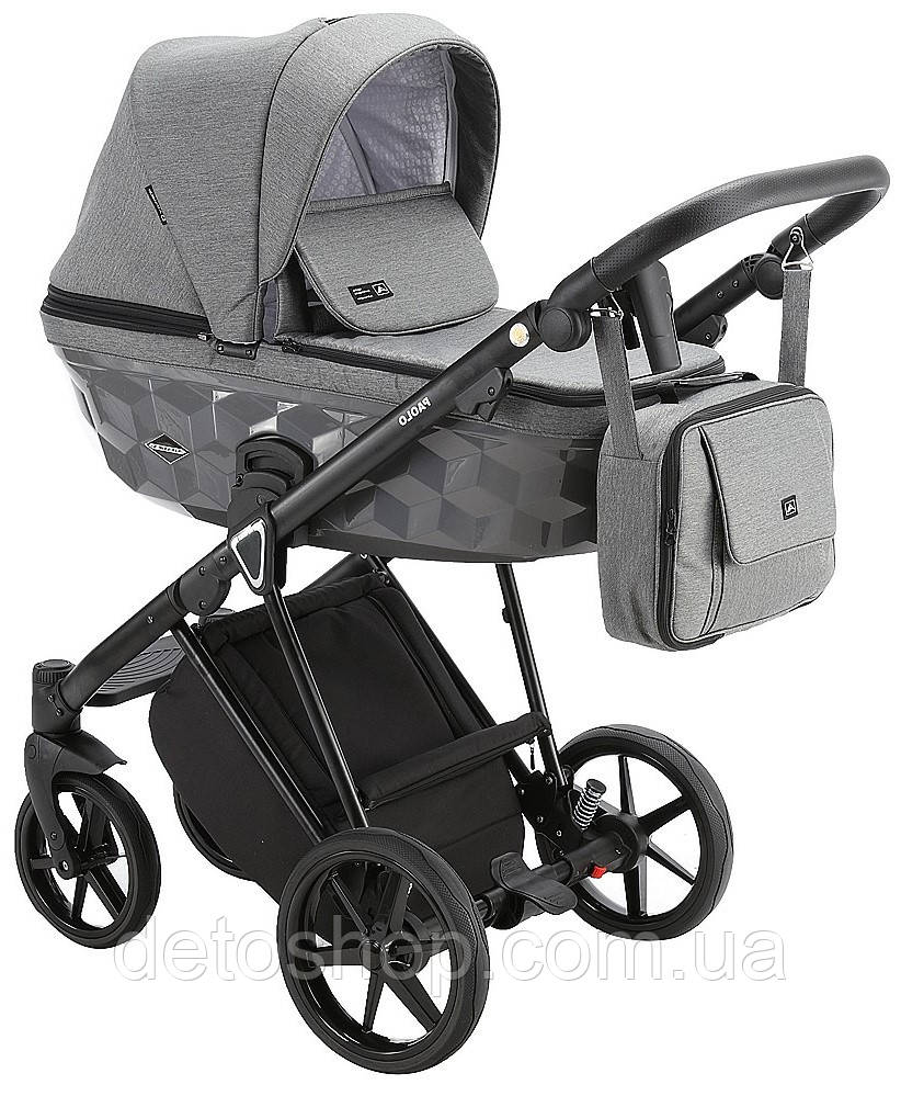 Дитяча універсальна коляска 2 в 1 Adamex Paolo TK-5, фото 1