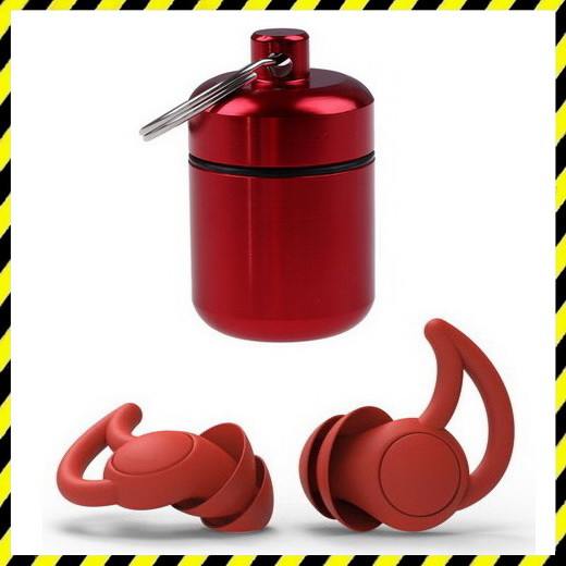 Тактичні беруші пасивні для стрільби Tactical ProPlugs Red 2 flange