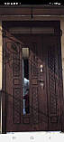 Двері вхідні металеві з віконечком серії "- ПОЛІМЕР", фото 7