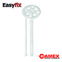 Дюбель-парасолька, термодюбель з пластиковим стержнем AMEX LI-P EasyFix 10х80, 100шт.