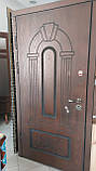 Двері вхідні металеві з віконечком серії "- ПОЛІМЕР", фото 6