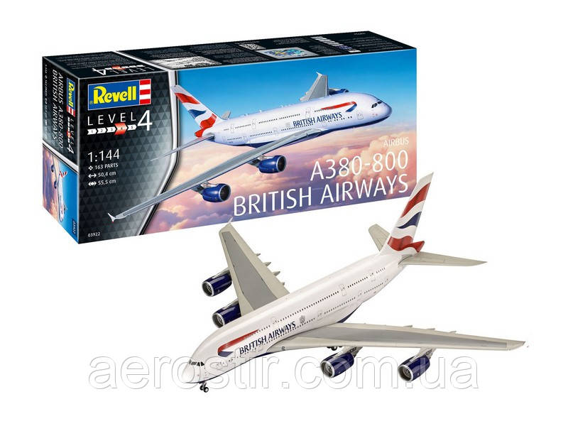 A380-800 British Airways 1/144 Revell 03922, фото 1