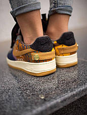 Жіночі кросівки Nike Air Force 1 Low Travis Scott Cactus Jack Multicolor ALL02520, фото 5