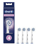 Насадки для электрической зубной щётки Oral-B Sensitive Clean 4 шт