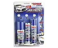 Набор для защиты ЛКП керамическим покрытием (жидкое стекло) SONAX XTREME Ceramic Lackprotect (240 мл)