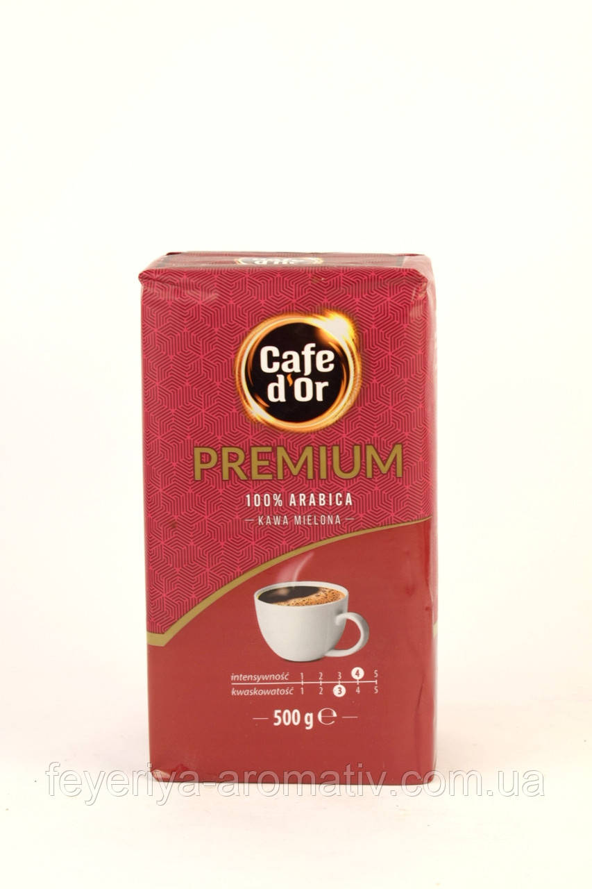 Кава мелена Cafe d'or Premium 500 г (Польща)