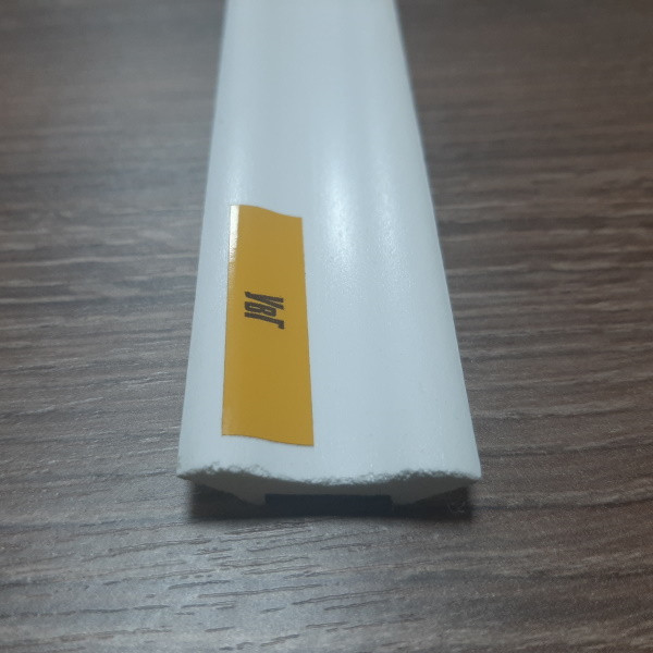 Галтель з спененого ПВХ 22мммм 22 мм, 2,7 м, Біла, фото 1
