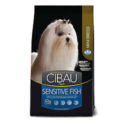 Farmina Cibau Sensitive Fish Mini-годм для дорослих собак дрібних порід з чутливим травленням 2.5кг