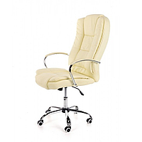 Кресло офисное VIP MAXI - для персонала Компьютерное кресло для офиса руководителя бежевое