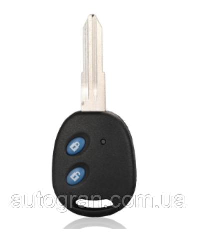 Корпус ключа Chevrolet 2 кнопки Epica Aveo Lacetti тип3, фото 1