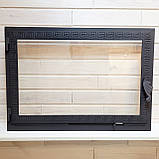 Камінні дверцята Hetta Mia 510*700мм для великого каміна, фото 9