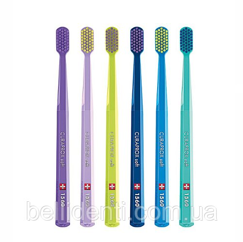 Купить Зубная щeтка Curaprox Soft CS 1560, 1 шт, цена 189 ₴ — Prom.ua ...