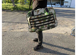 Тактична військова дорожня сумка піксель 60см на 35см