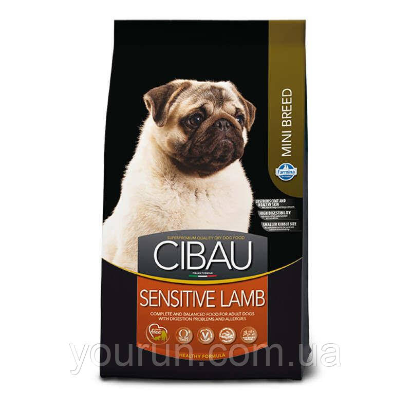 Farmina Cibau Sensitive Lamb Mini-корм для собак дрібних порід з чутливим травленням (ягня) 2.5кг