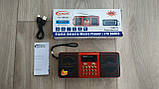 Радіоприймач YUEGAN YG-1882US, FM 87.5-108 Mhz, USB/microSD, mp3, акумулятор Li-Ion, фото 7