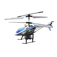 Іграшка на радіокеруванні WL Toys Вертоліт WL-V319b Blue з 3-х канальним і / к, гіроскопом і водяною гарматою