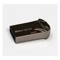 Флеш память Mibrand Hawk MI2.0/HA64M1B Black 64 GB USB 2.0