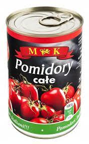 Помідори M&K цілі ж/б, 400 г