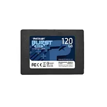 Жорсткий диск внутрішній SSD Patriot Burst Elite (PBE120GS25SSDR) Black 120GB