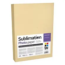 Фотопапір ColorWay Sublimation A4 White PSM100100A4
