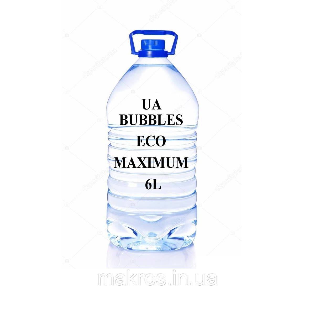 Рідина для генераторів мильних бульбашок UA BUBBLES ECO MAXIMUM 6L, фото 1