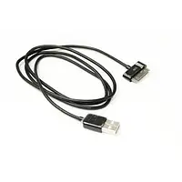 Дата-кабель PowerPlant DV00DV4045B 1m USB (тато) - Apple 30pin (тато) Black