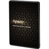 Жорсткий диск внутрішній SSD Apacer AS340X (AP240GAS340XC-1) Black 240GB