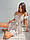 Цветочное мини платье со сборкой на груди короткими рукавами и поясом (р. S, M) 66PL4196, фото 2