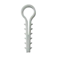 Елка кругла d 12 біла (100 шт) Ziplex Дюбель Ziplex