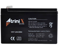 Акумуляторна батарея Trinix TRINIX 12V7,2Ah/20Hr
