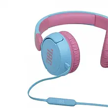 Накладні навушники JBL JR310 Blue провідні з мікрофоном (JBLJR310BLU)
