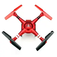 Игрушка на радиоуправлении WL Toys Квадрокоптер Q222G Spaceship Red с барометром и FPV системой