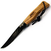 Ніж складної MAM Anniversary Olive Wood Folding Black Titanium 90 mm (2212)