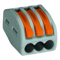 Клемма 3-контактна Wago Wago 222-413