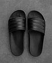 Тапочки чоловічі чорні Adidas (08431), фото 5