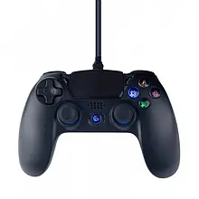 Геймпад Gembird JPD-PS4U-01 Black дротовий