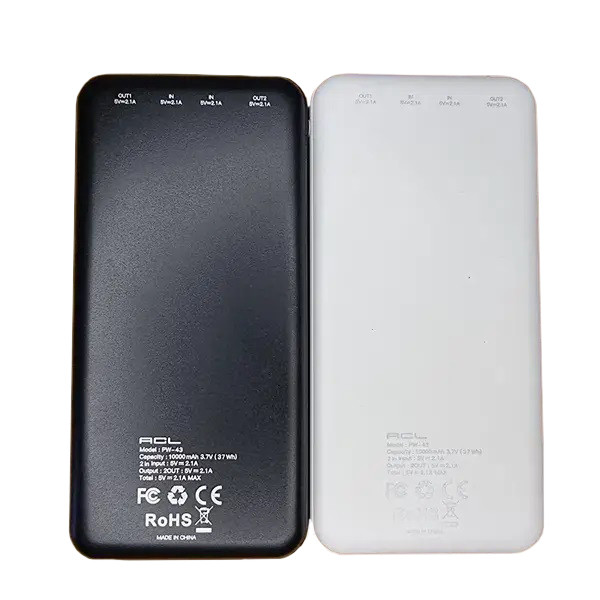 Компактний мобільний Power Bank 10 000 mAh ACL PW-43 Повербанк універсальний
